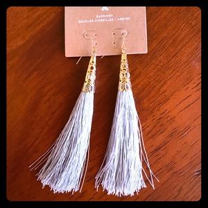 Gold Tassel Earrings